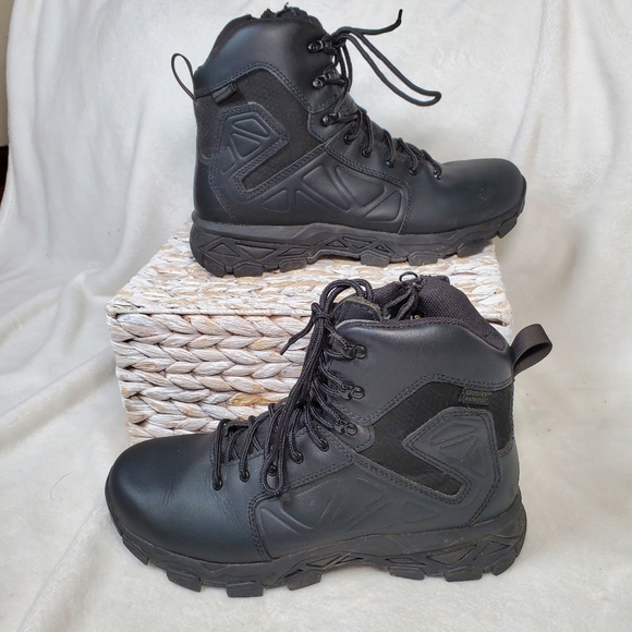 Irish Setter Men’s Black Ankle Round Toe Lace Up Vaprtrek Hunting Boots Size 8.5 - Picture 1 of 7